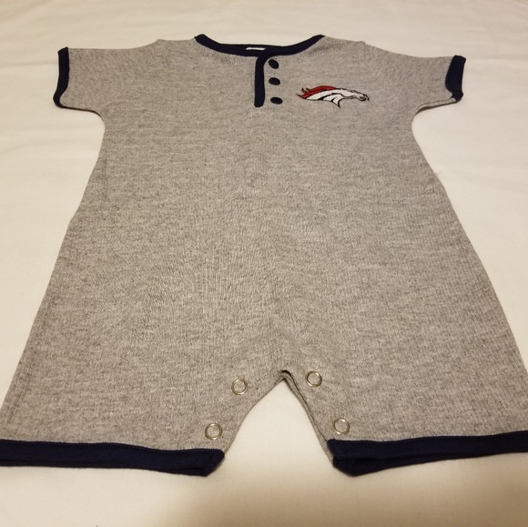 Unisex Broncos Romper - Picture 1 of 4